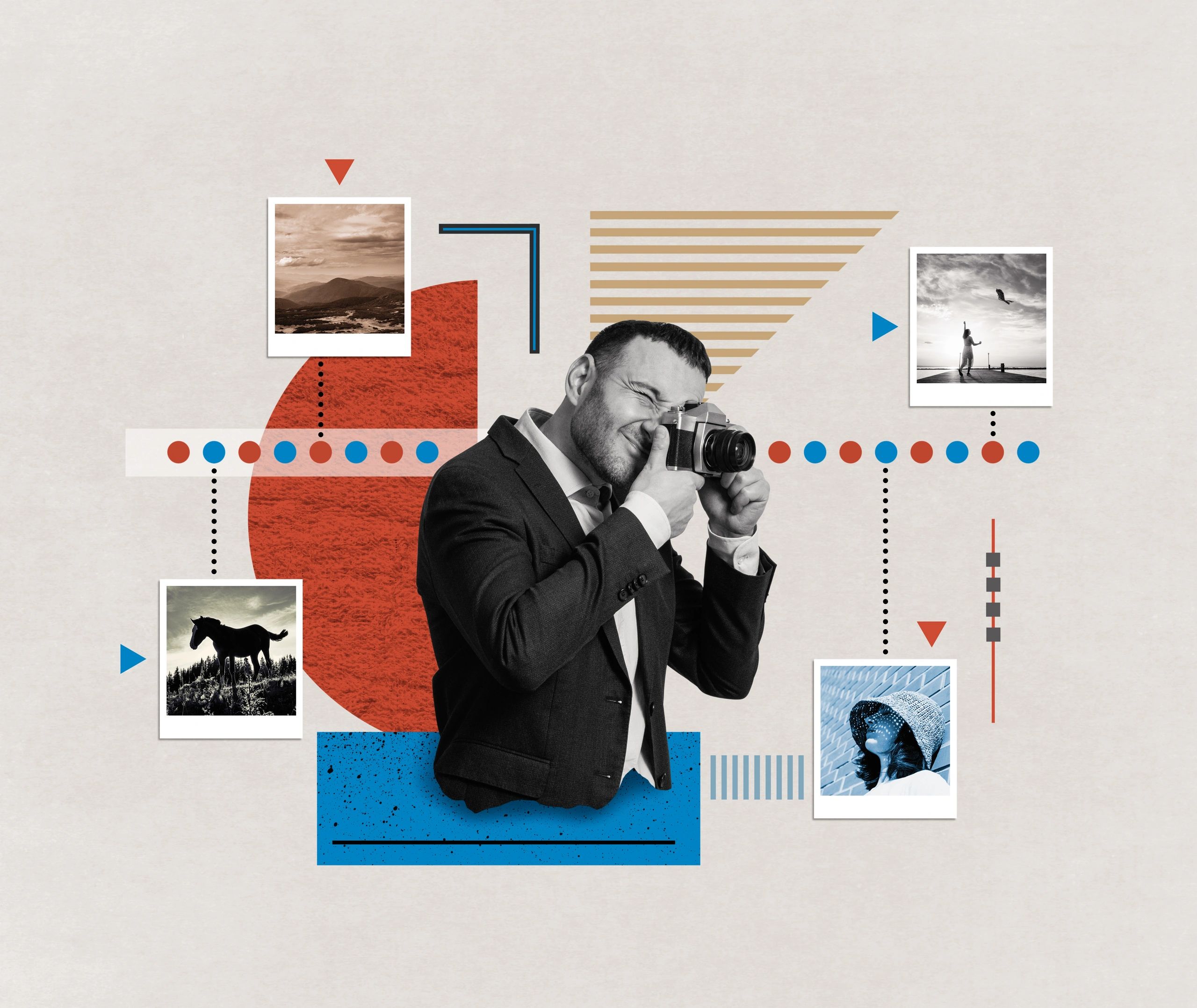 Elegant portrait session in natural light